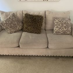 Sofa and love seat