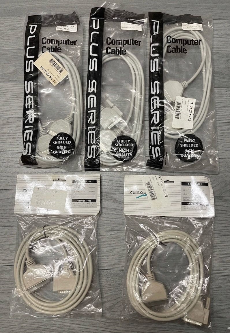 5 Pcs L-com Computer Cables ($15 All)