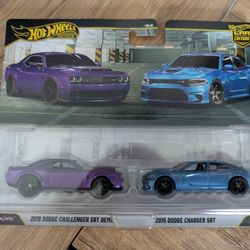 Hot Wheels Dodge SRT Two Pack