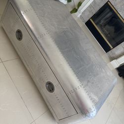 Square Coffee Table in Aluminum
