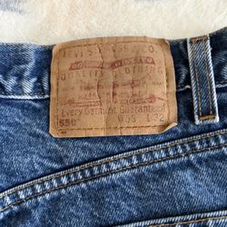 Levi’s Women’s 550 Jeans W 33”, L 32”