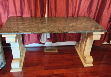 HEAVY Marble/Granite Table