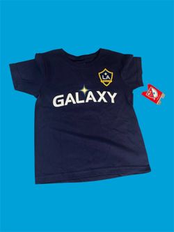 New LA Galaxy child navy  t-shirt MLS  Size M (5-6)