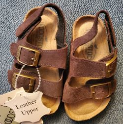Toddler Leather Sandals - Woodstock - Size 6