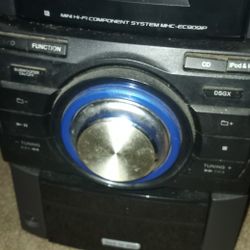 Sony MHC-EC709ip Mini Hi-Fi Component System CD AM-FM iPod Dock Stereo