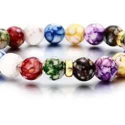 New Multicolor Beaded Bracelet 