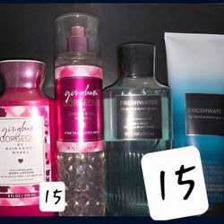 BATH AND BODY WORKS $$$$ 30