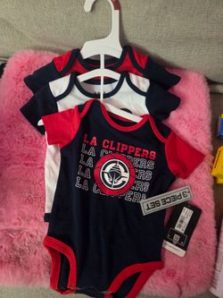 NBA  size 3/6m cloth set $30