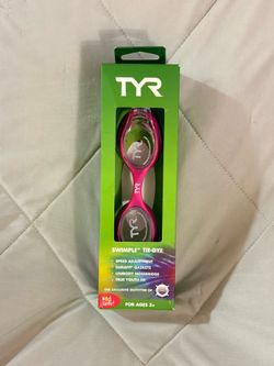 New TYR Kids Swimple Tie-Dye Swim Goggles