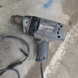 Drill 1/2 Inch Reversible $ 5