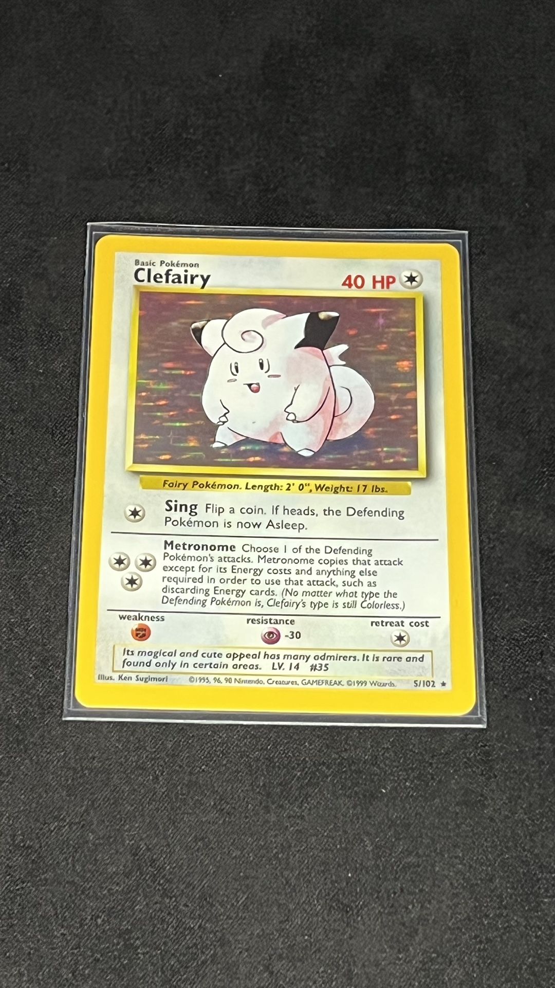 CLEFAIRY 5/102 UNLIMITED