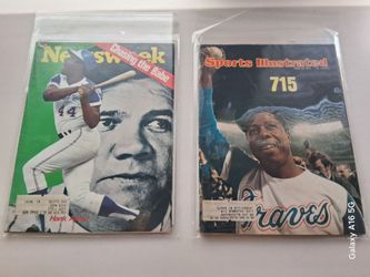 Hank Aaron baseball memorabilia