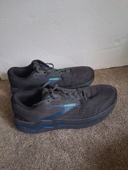 Brooks Ghost Max 2 Men's Running Shoes Size 14 Black/Ebony Athletic