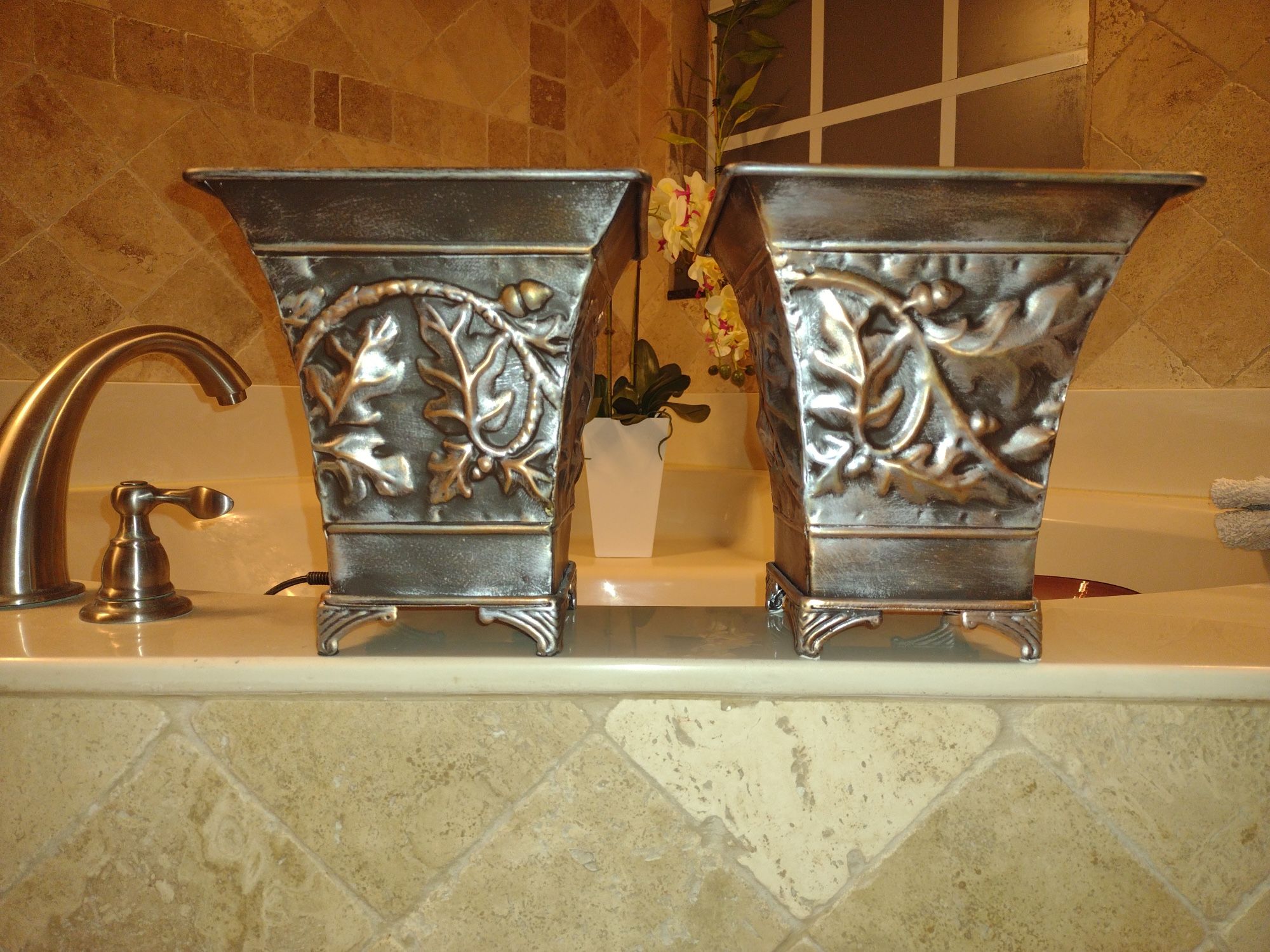Large Metal Bucket, 24 Inches Long, 17 1/2 Inches Wide And 11 1/2 Inches Tall