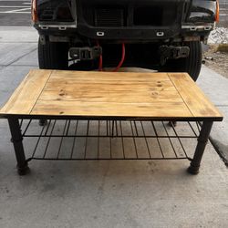 Antique Wooden Coffee Table