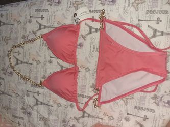 Pink bikini