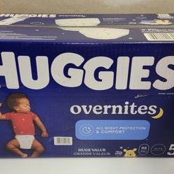 Huggies Overnites/ Size 5/1 Box / 88 Ct