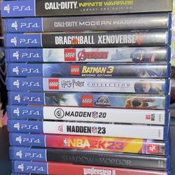 Variety Of PS4 Games Prices Listed