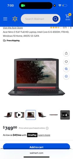 Acer Nitro 5 Laptop