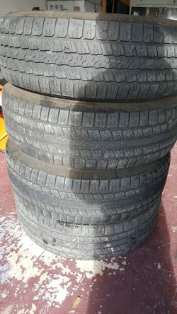275 60 20 USED SET OF 4 GOODYEAR WRANGLERS