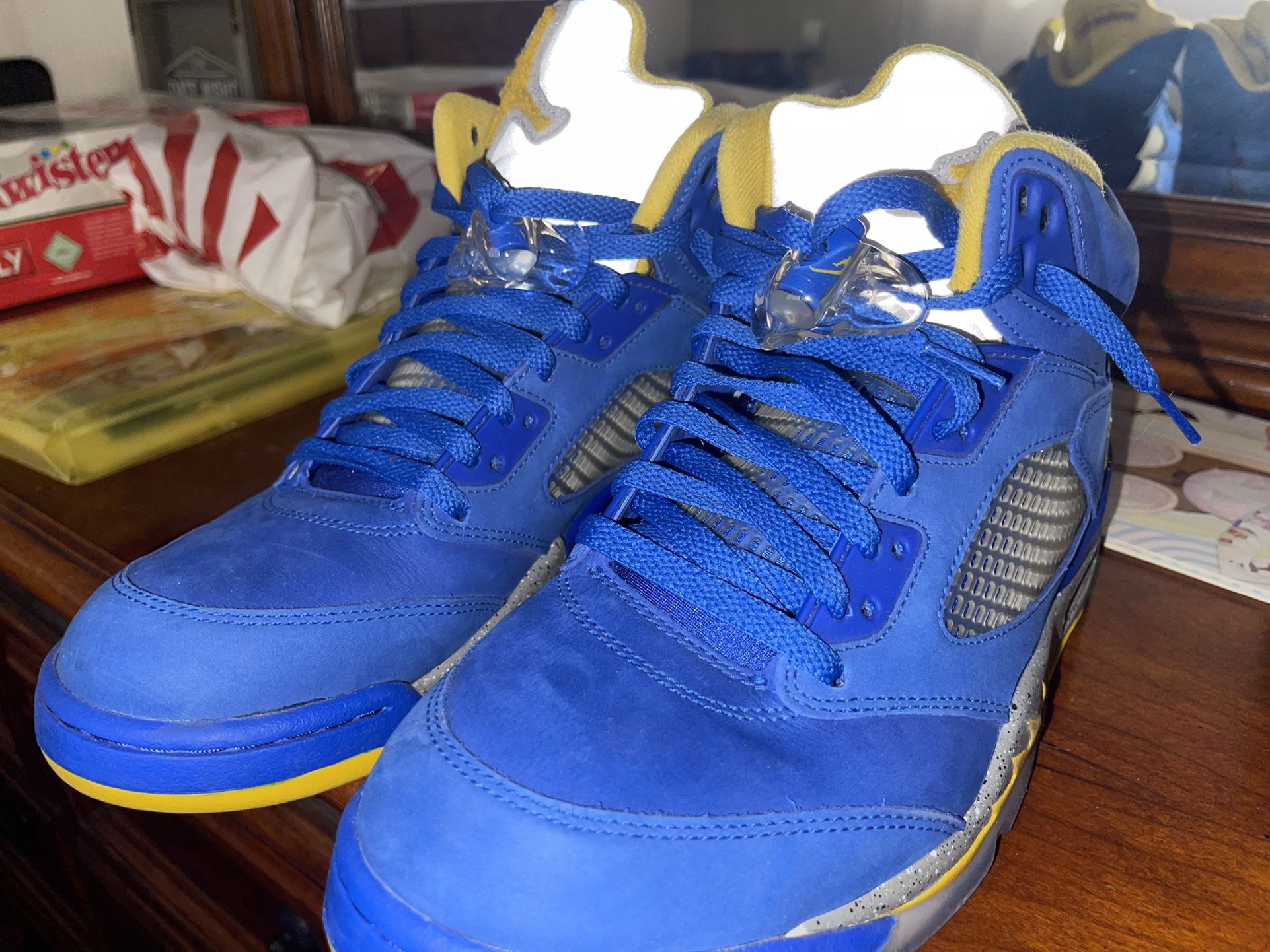 Jordan's 250 On Goat Brand New With Box No Lid