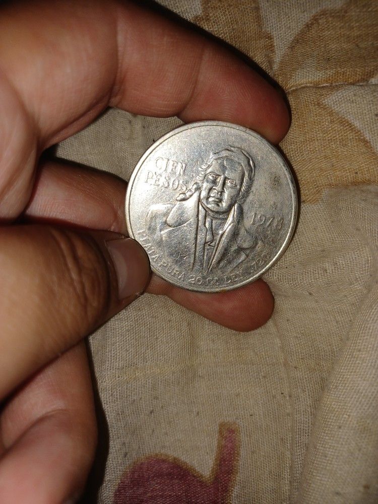 Moneda De Plata Pura 1978 