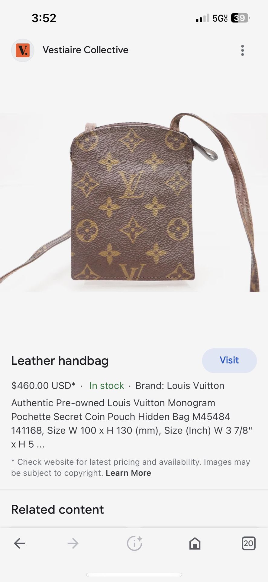 Louis Vuitton Clochette for Sale in Chicago, IL - OfferUp