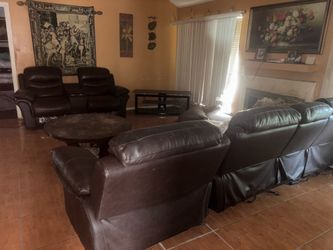 genuine eather couches