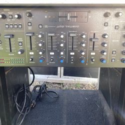 DJ Denon DN-x400 mixer   OSC RMX 850 PROFESSIONAL POWER AMPLIFIER and box and wires 