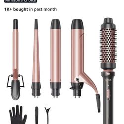 Wavytalk 5 in 1 Curling Iron Set with Curling Brush and 4 Interchangeable Ceramic Curling Wand (0.35 $15 $29 * Nearby • 1 mi Like Comment Mark as sold