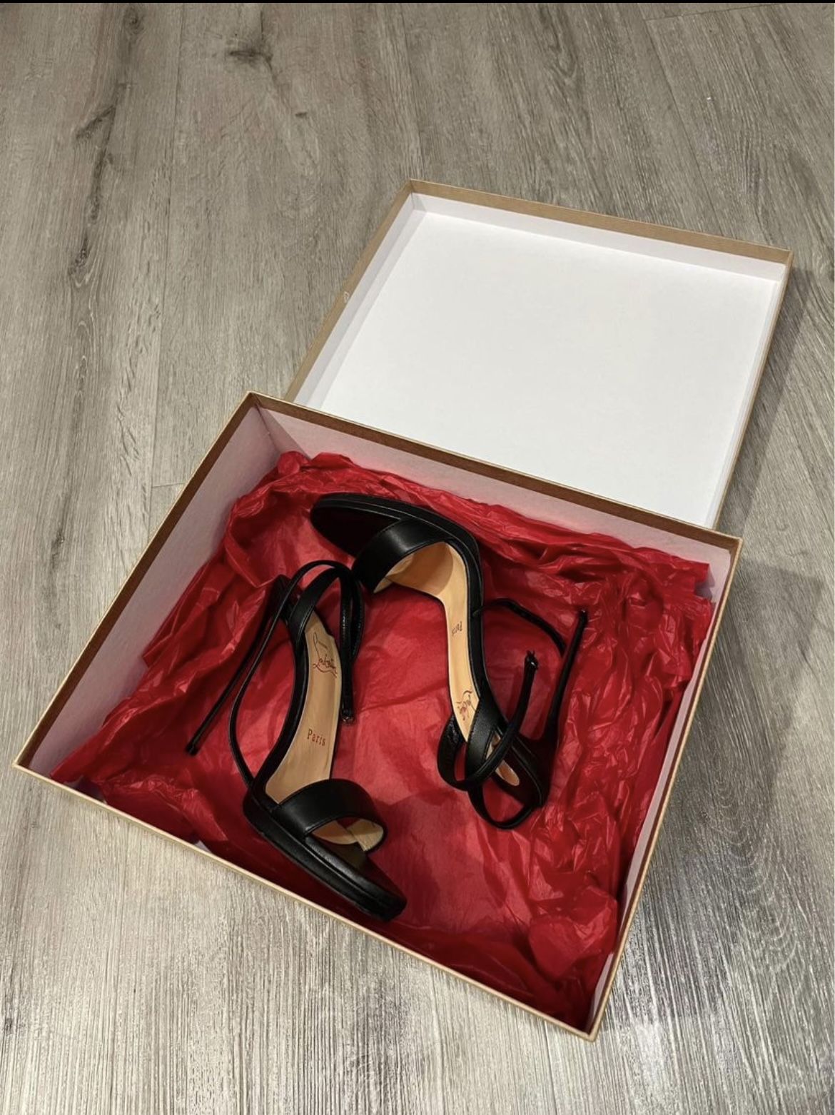 Loubi Queen Ankle Strap Sandal (Women) Christian Louboutin