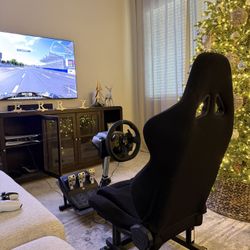 Racing Simulator Cockpit + Wheel + Pedals + Shifter - $600 OBO