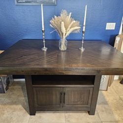 Dining Table With Four Chairs