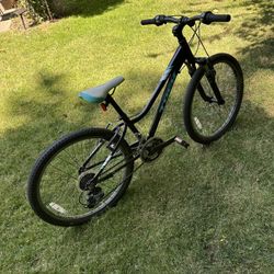 Used Trek youth mountain bike  24” wheels, 12” frame 