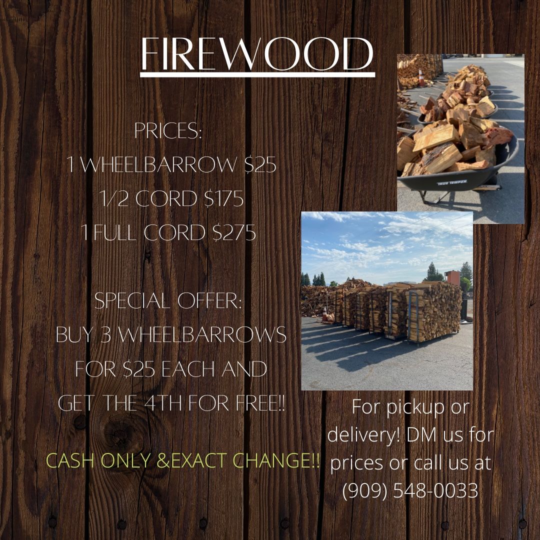 Firewood Sale!