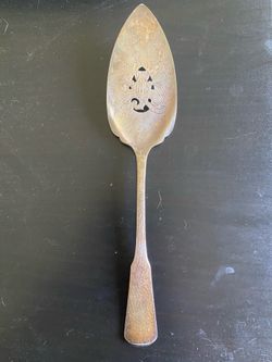 Antique silver spoons
