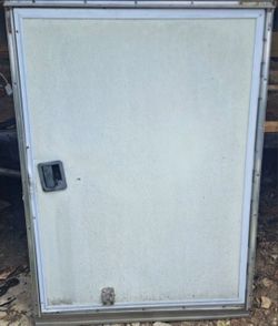 Camper Rear Side Door