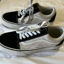 Vans Old Skool Platform Women Size 7.5