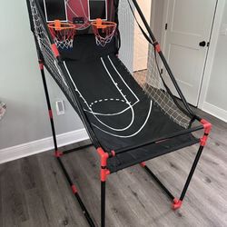 2-Player Indoor Basketball Arcade Game – Includes 2 Balls!