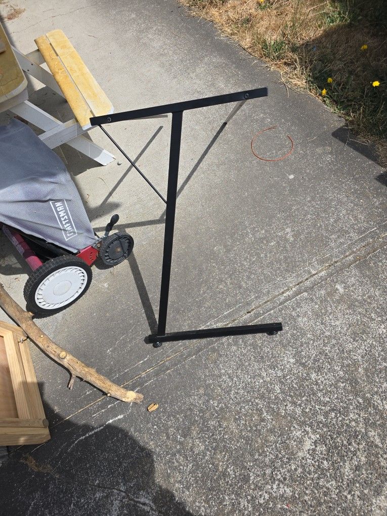 Black Metal 2pc Desk