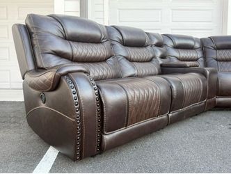 Sofa/Couch Sectional - Recliners - Brown - Delivery Available 🚛