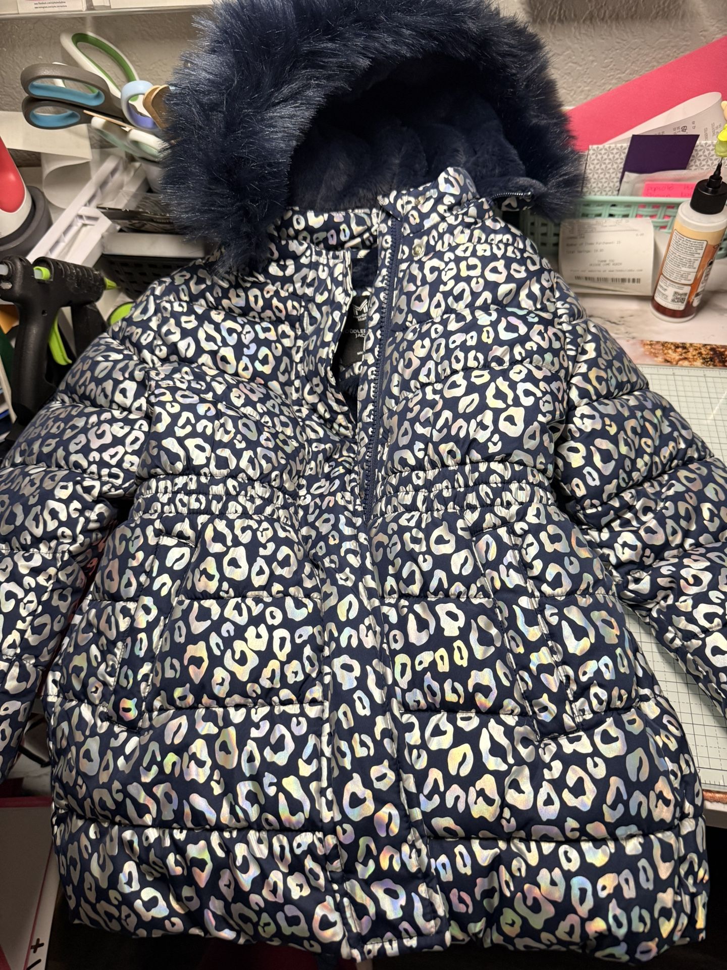 5T Girls puffer Jacket