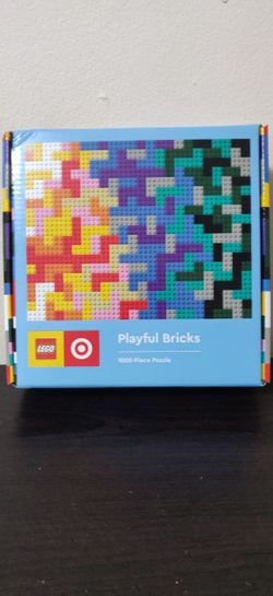 New In Box Lego X Target Playful Bricks Puzzle 1000 Piece Retired 
