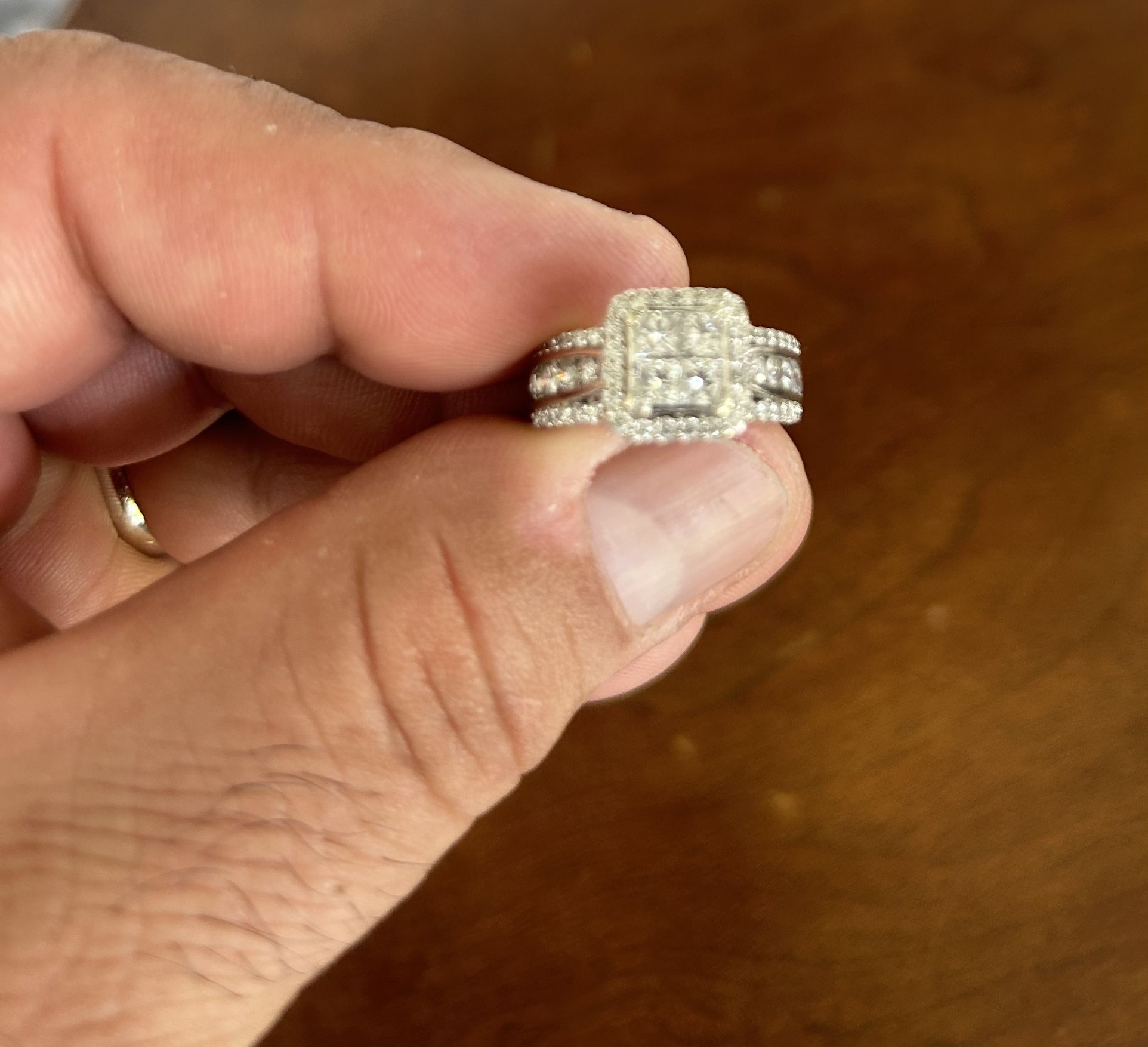 White Gold Diamond Engagement Ring