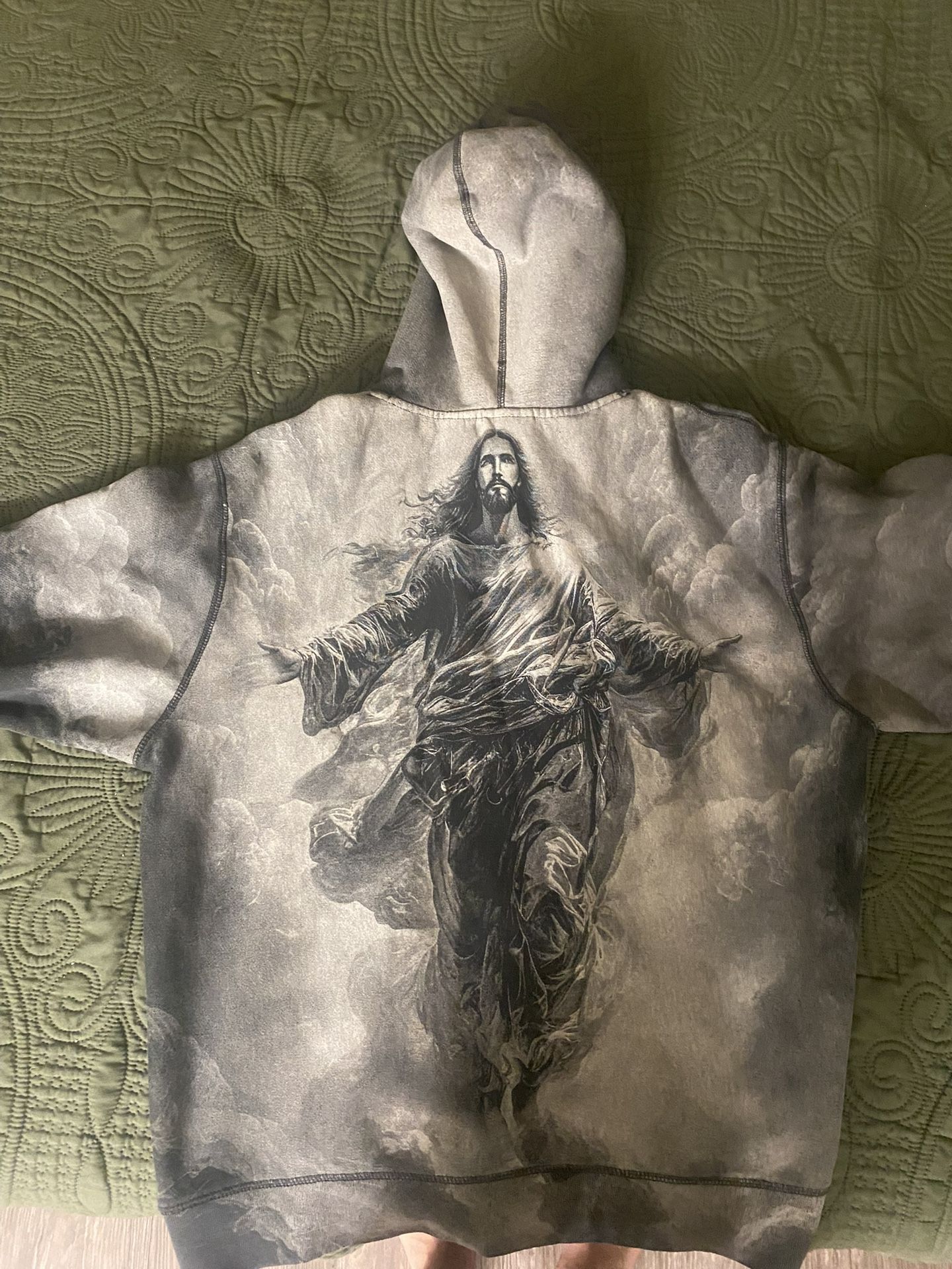 Gray Tie Dye Sweater