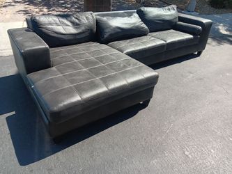 ///////BEST OFFER////// 3 Piece Sectional Sofa Couch With Ottoman-DELIVERY AVAILABLE!!!!!!!!!