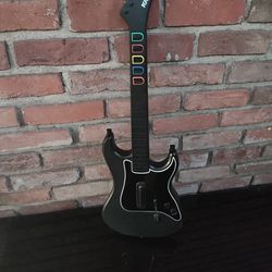 Ps2 Guitar Hero Kramer Striker Red Octane 95119-805 Wireless Guitar (No Dongle)