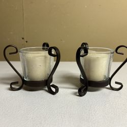 Mini Candles With Holders 