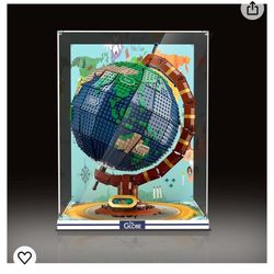 Acrylic Display Case For Lego Globe Set