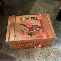 Budweiser Collector Crate